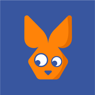 Logo Retro Rabbit