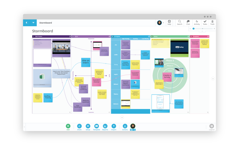 StormBoard agile tool